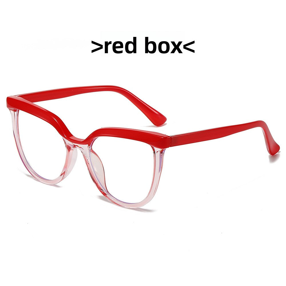 Oval Frame Blue Light Blocking Glasses