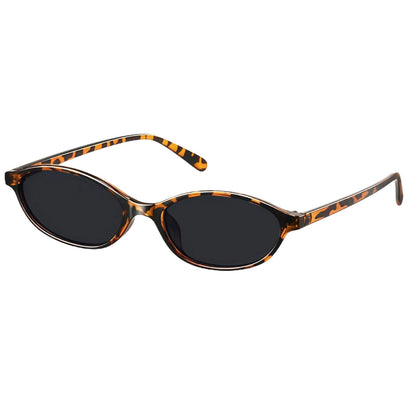 Oval Frame Sunglasses UV400 Protection