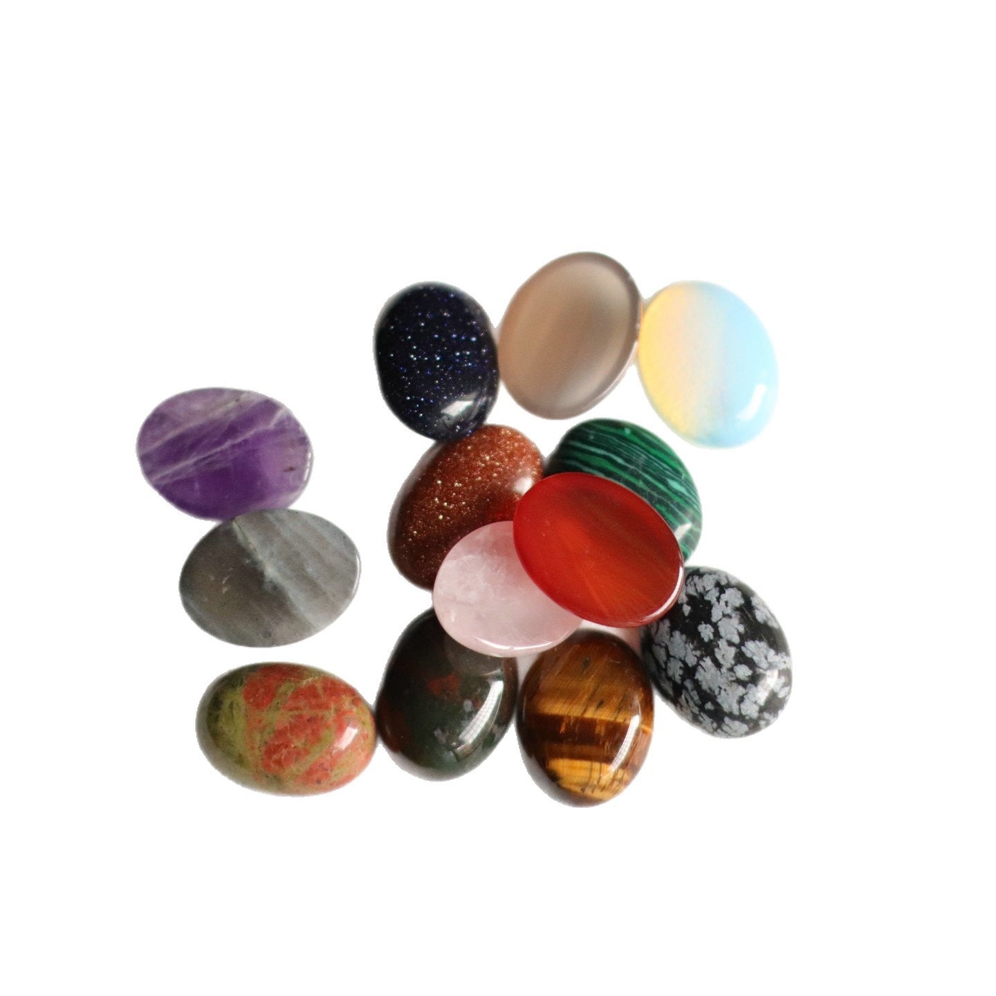 Oval Gemstone Dome Patch