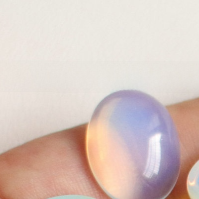 Oval Gemstone Dome Patch