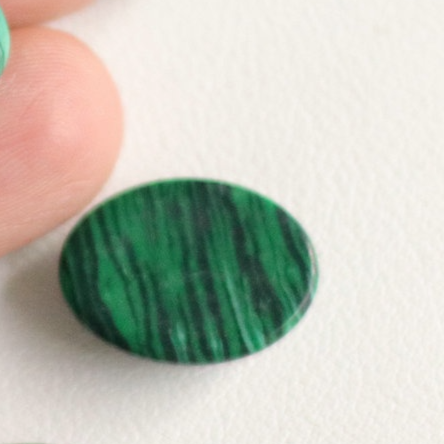 Oval Gemstone Dome Patch