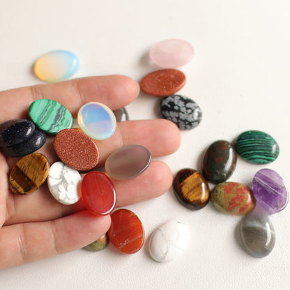 Oval Gemstone Dome Patch