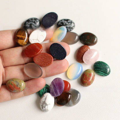 Oval Gemstone Dome Patch