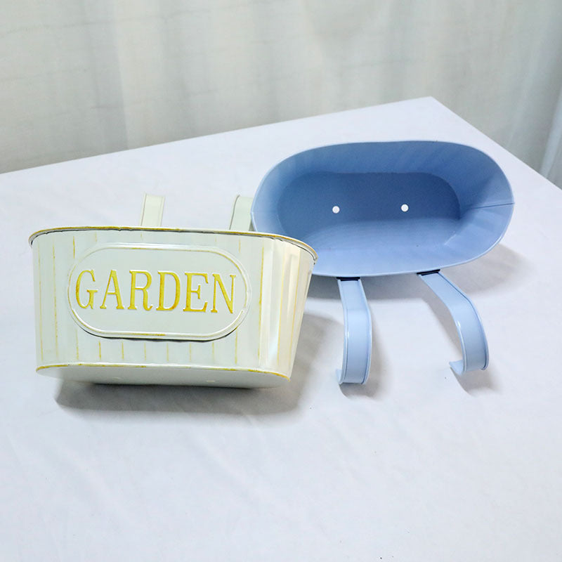 Oval Hanging Flower Pot