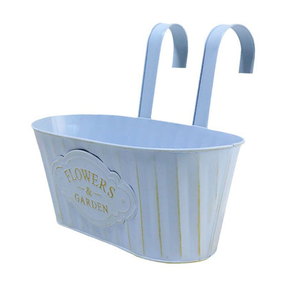 Oval Hanging Flower Pot