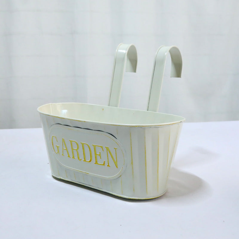 Oval Hanging Flower Pot