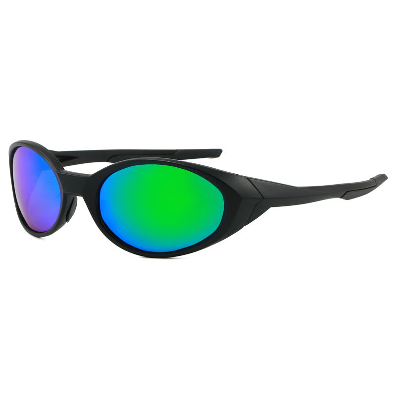 Oval Polarized Sports Sunglasses
