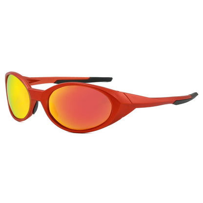 Oval Polarized Sports Sunglasses