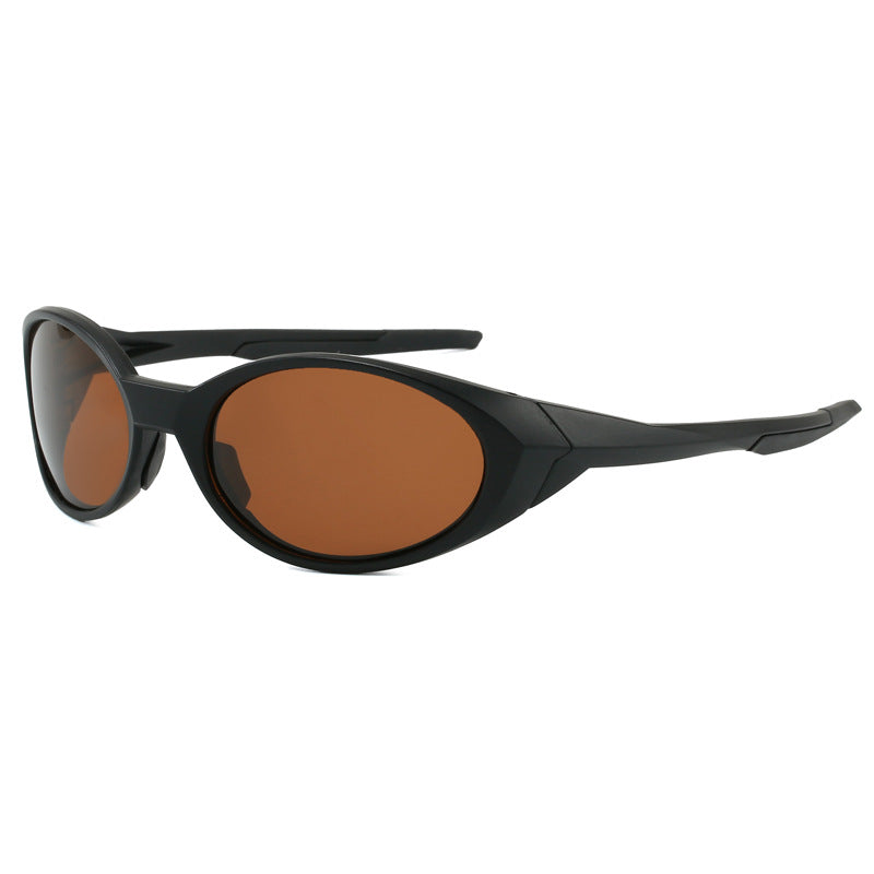 Oval Polarized Sports Sunglasses