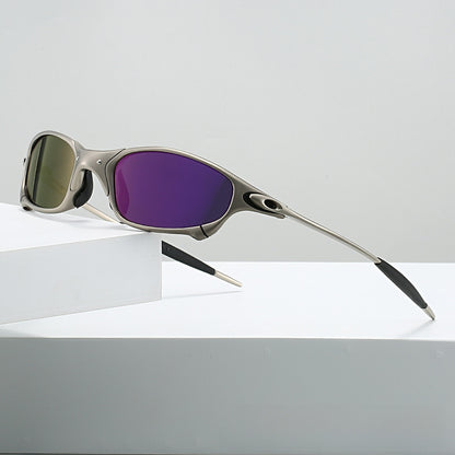 Oval Polarized Sunglasses UV400 Protection