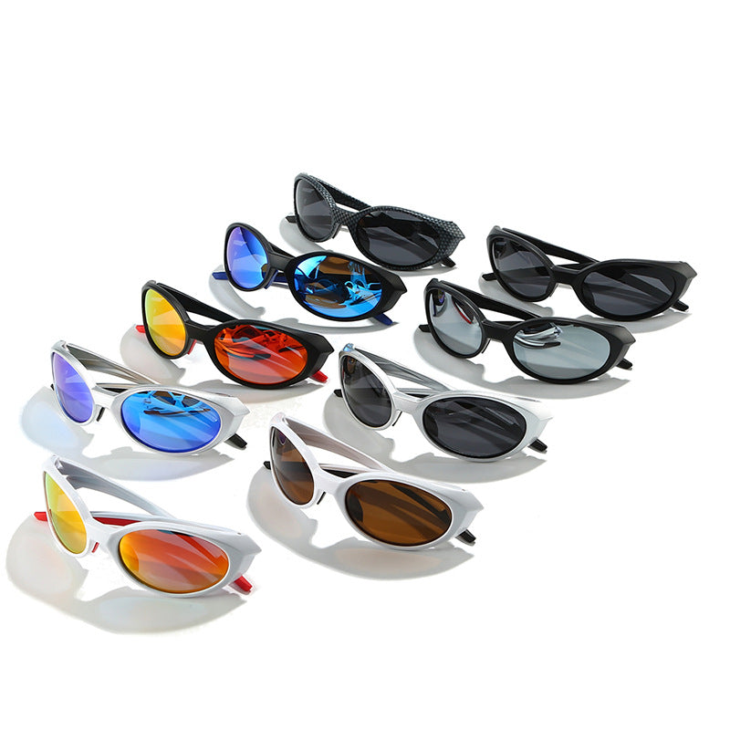 Oval Polarized Sunglasses UV Protection