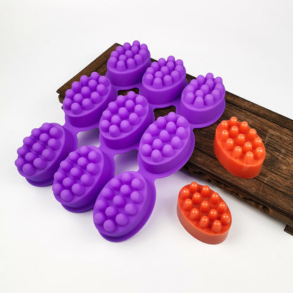 Oval Silicone Soap Mold