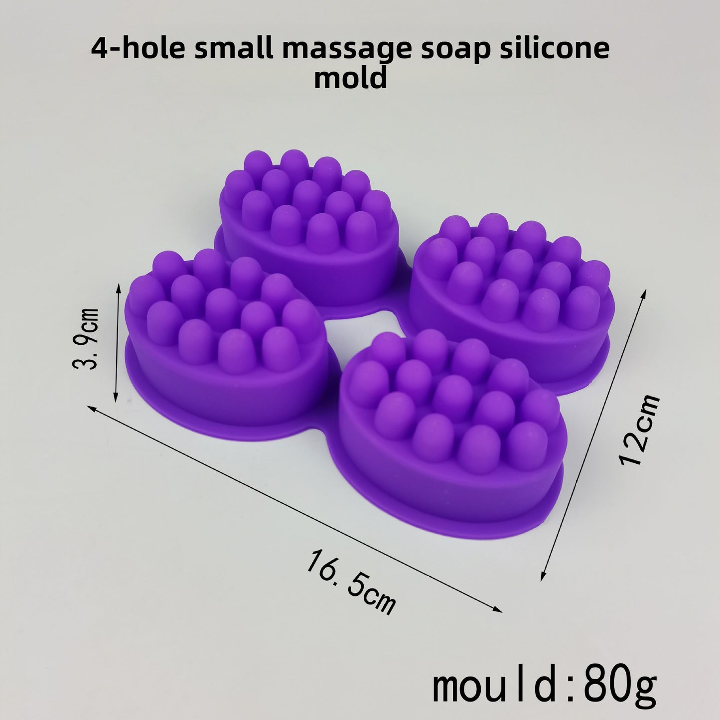 Oval Silicone Soap Mold