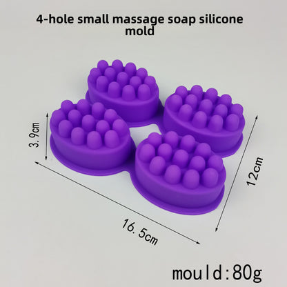 Oval Silicone Soap Mold