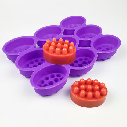 Oval Silicone Soap Mold