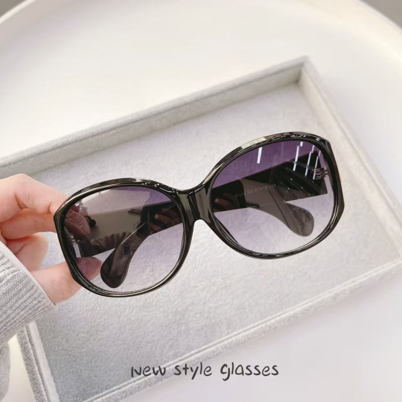 Oval Sunglasses Women UV Protection