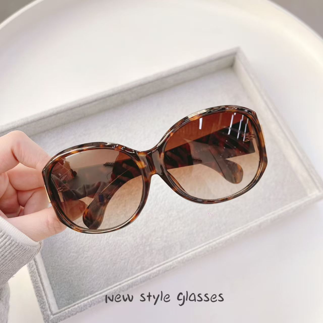 Oval Sunglasses Women UV Protection