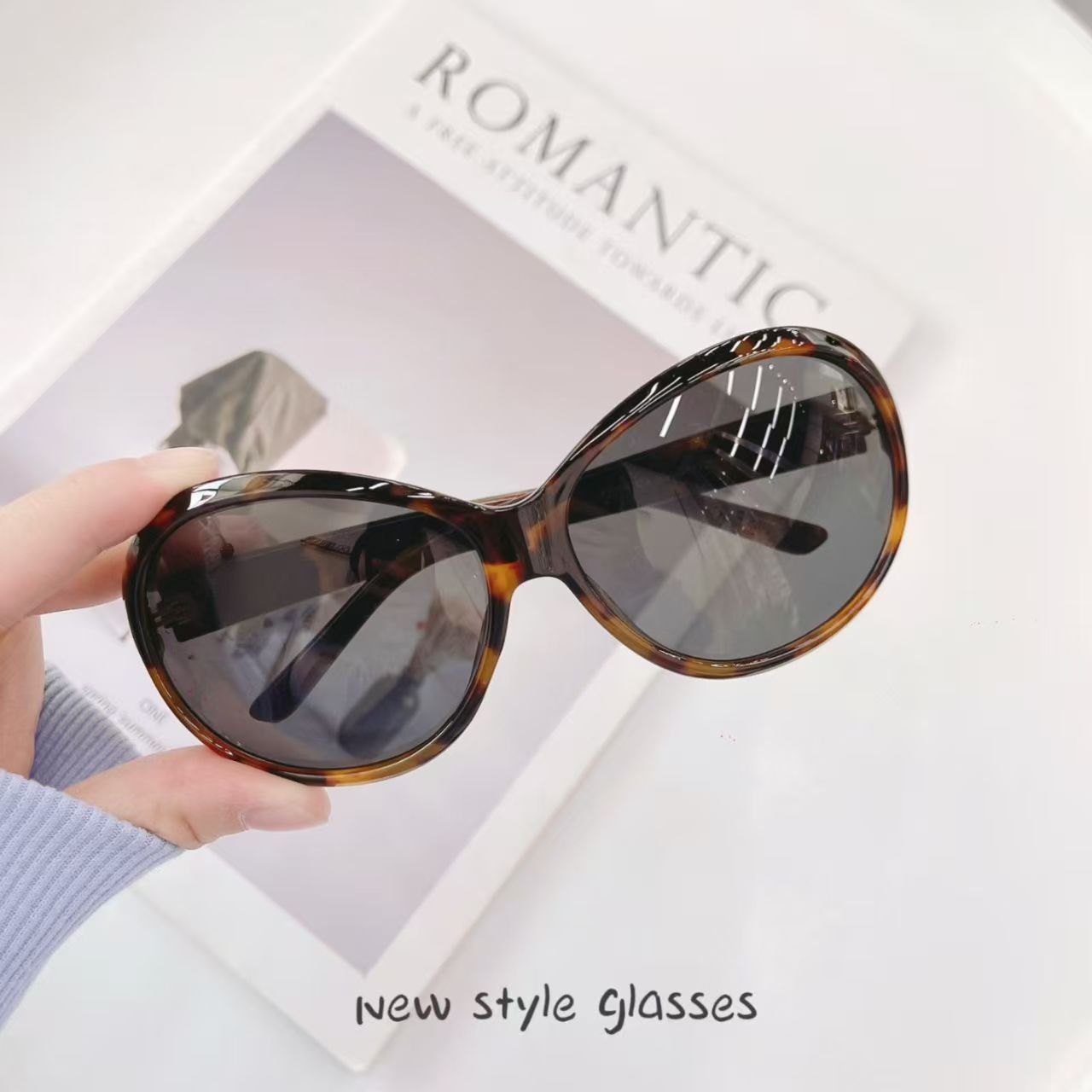 Oval Sunglasses Women UV Protection