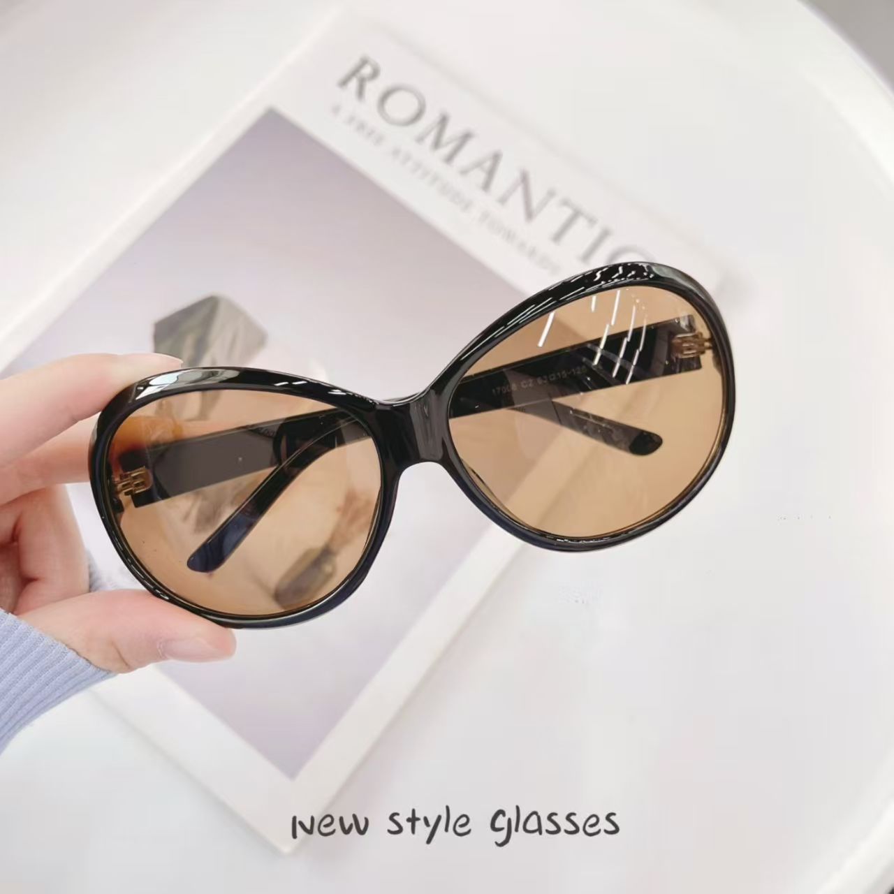 Oval Sunglasses Women UV Protection