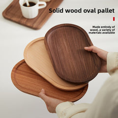 Black Walnut Oval 20x12x2cm
