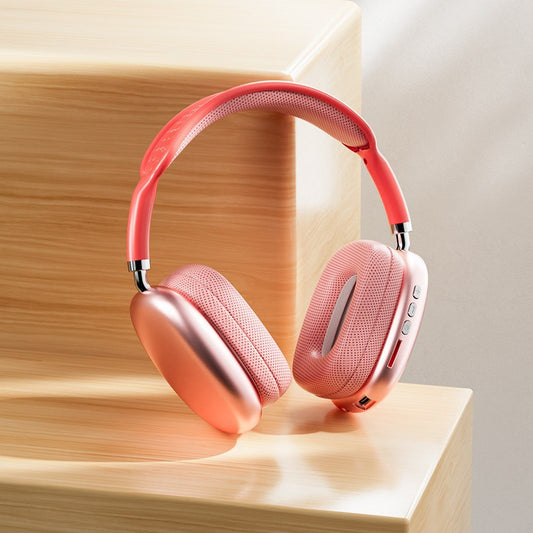 over-ear Bluetooth headphones