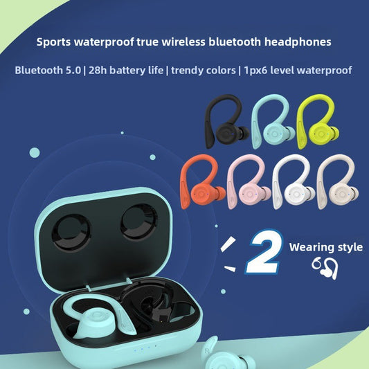 Over-ear wireless Bluetooth headphones