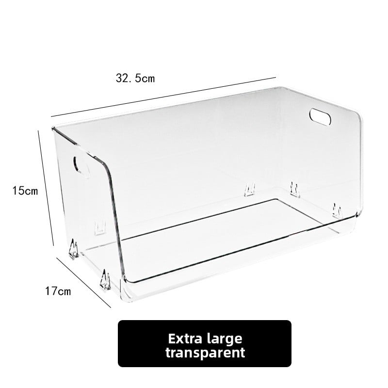 Overflow purchase cosmetics storage box transparent desktop sundries storage box skin care products mask overlay storage box