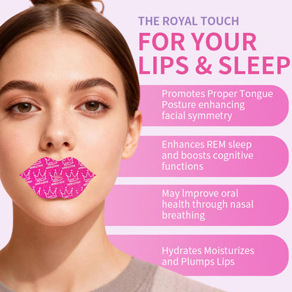 Overnight lip moisturizing patches
