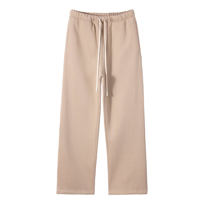 Oversized Fleece-Lined Hooded Sweatshirt and Pants Set