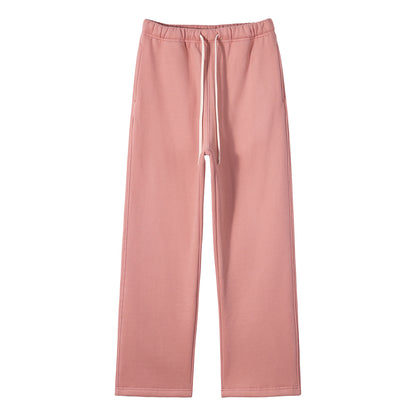 Oversized Fleece-Lined Hooded Sweatshirt and Pants Set