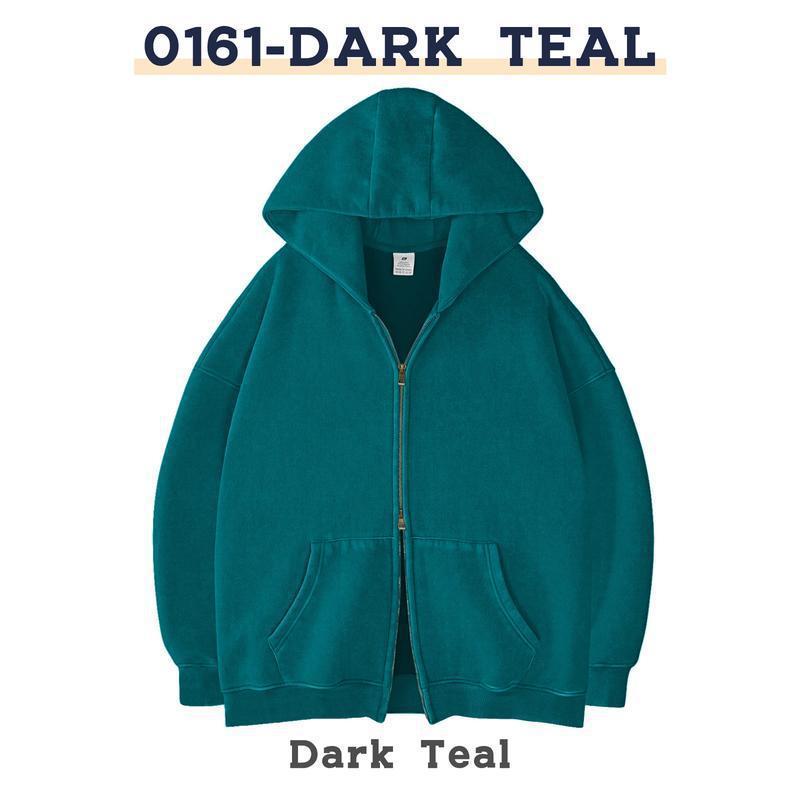 Oversized Fleece-Lined Hooded Sweatshirt