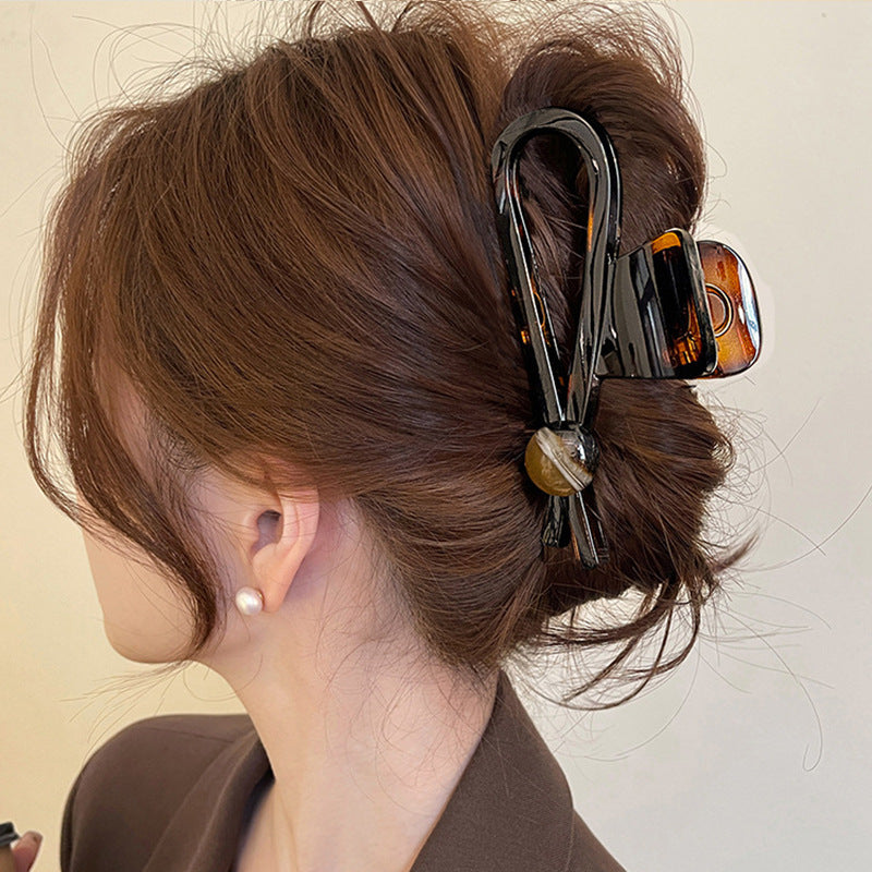 Oversized Hair Claw Clip for Women, 13cm Fashion Hair Grip