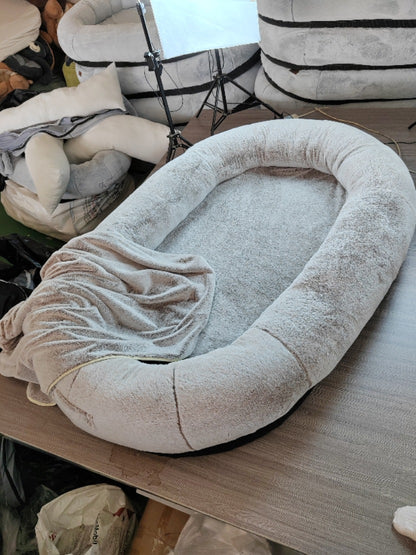 Oversized Human and Pet Shared Bed
