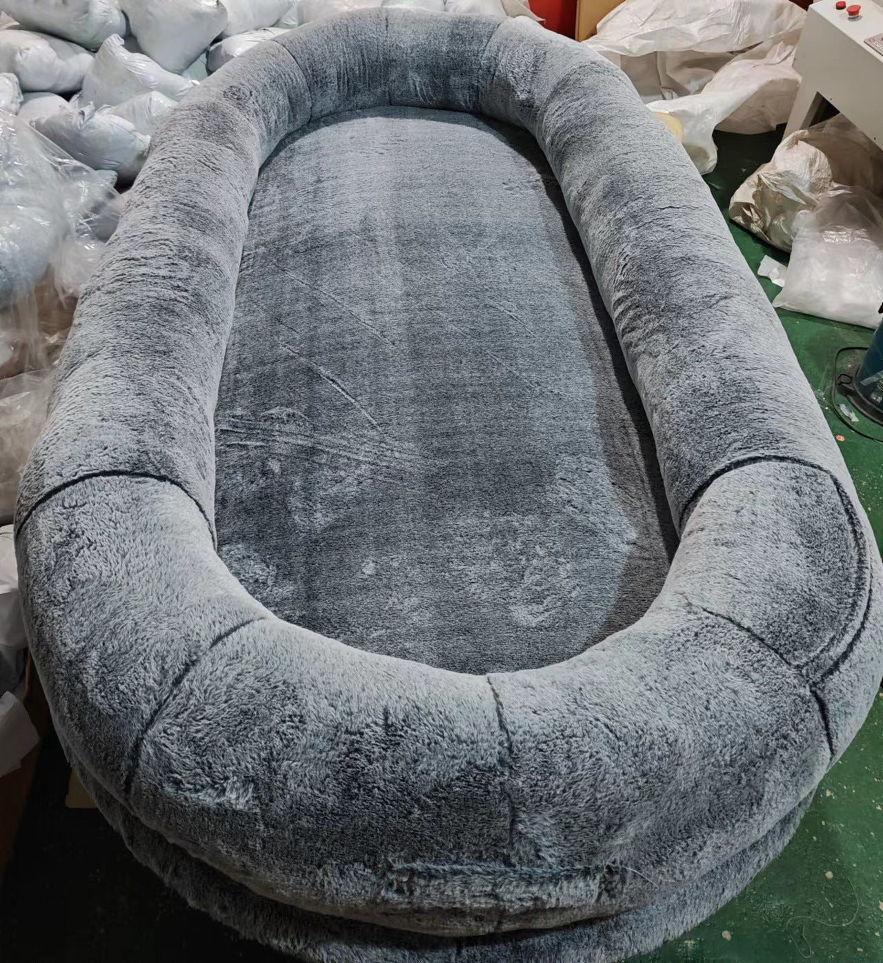 Oversized Human and Pet Shared Bed