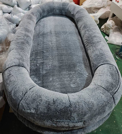 Oversized Human and Pet Shared Bed