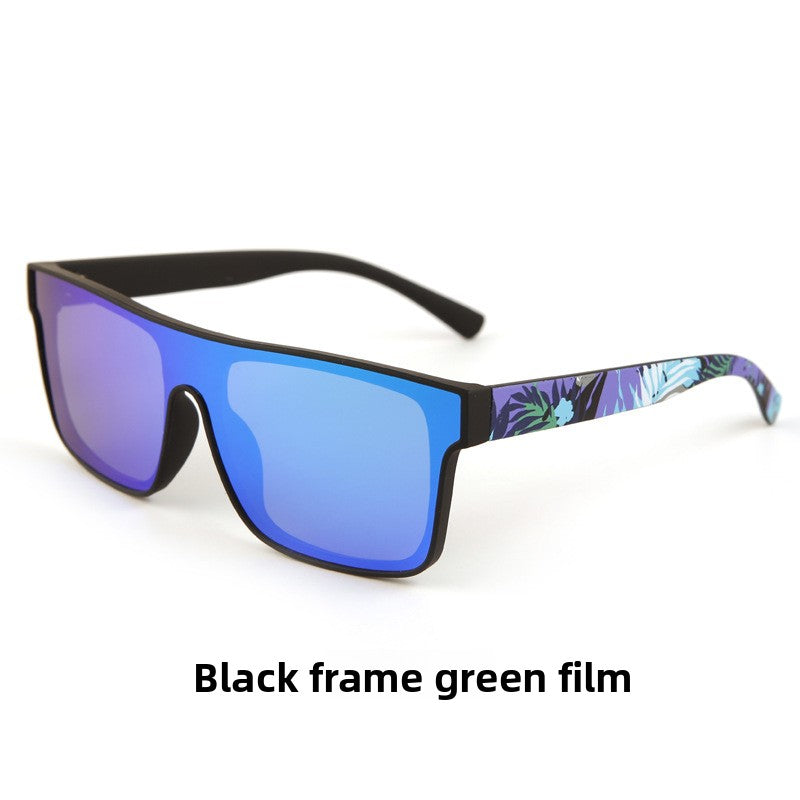 Oversized UV Protection Sunglasses for Outdoor Sports