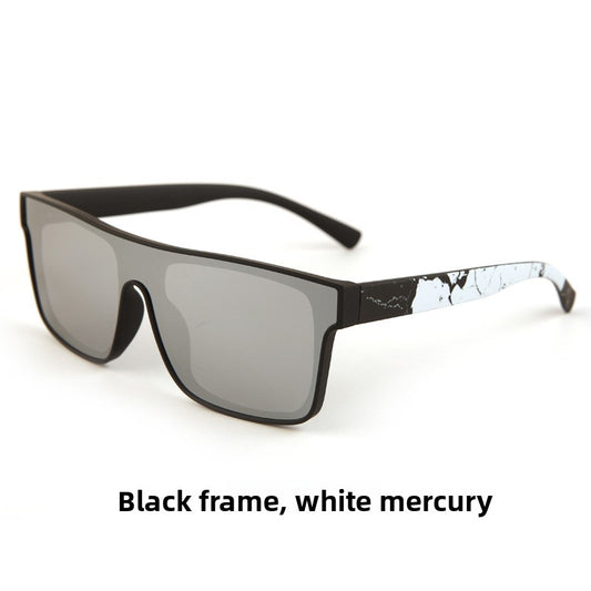 Oversized UV Protection Sunglasses for Outdoor Sports
