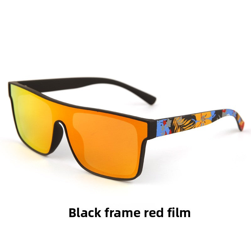 Oversized UV Protection Sunglasses for Outdoor Sports