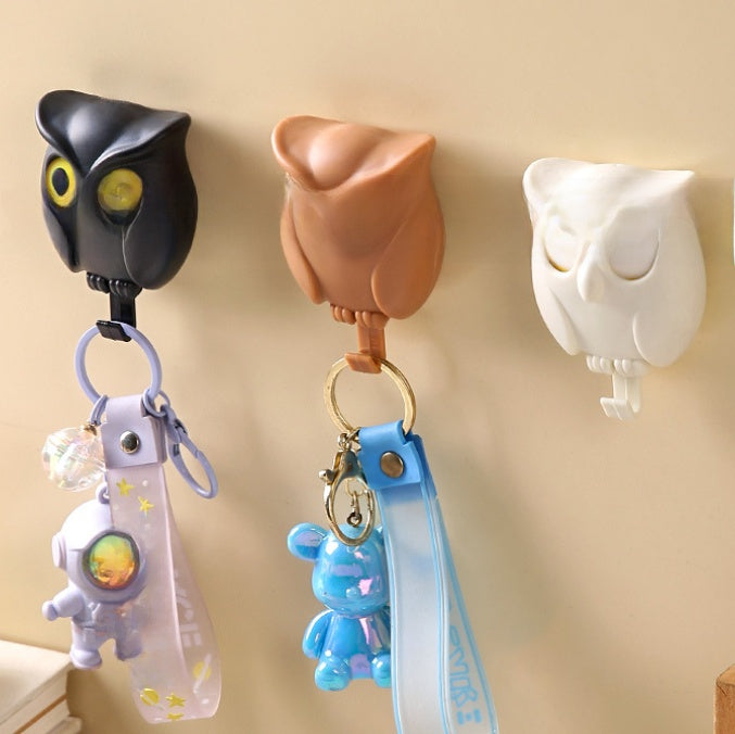 Owl Shaped Magnetic Key Hook Strong Holder