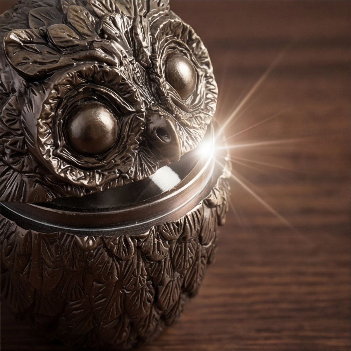 Owl-shaped Smoke grinder