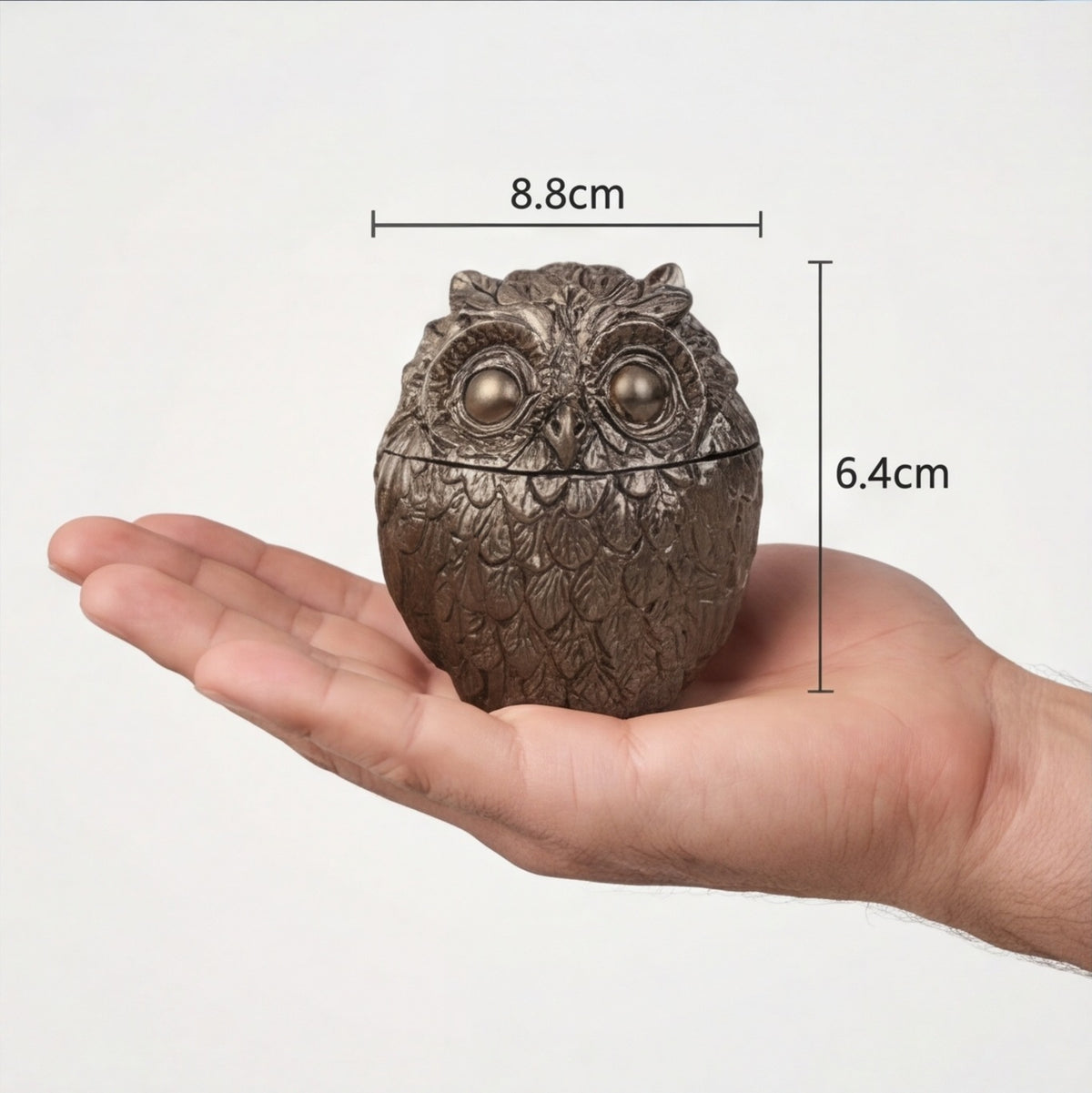 Owl-shaped Smoke grinder