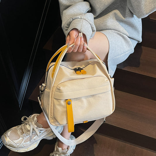 Oxford Cloth Crossbody Bag