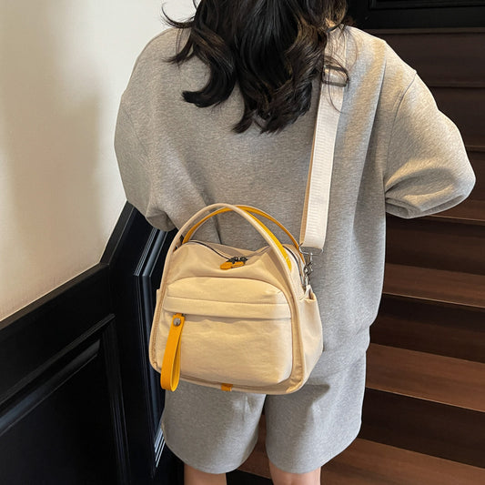 Oxford Cloth Crossbody Bag