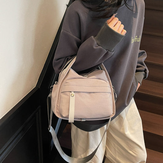 Oxford Cloth Crossbody Bag