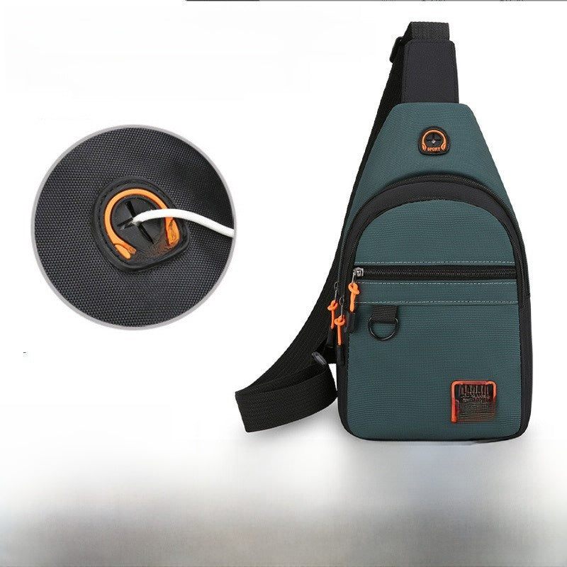 Oxford Cloth Men's Casual Crossbody Bag