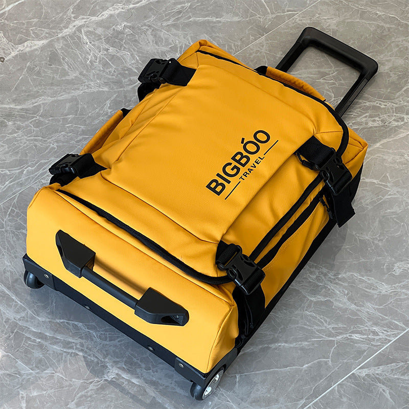 Oxford Cloth multi-functional travel luggage for carry-on