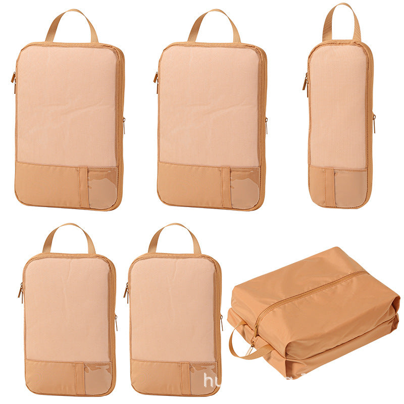 Oxford Cloth six-piece travel storage bag