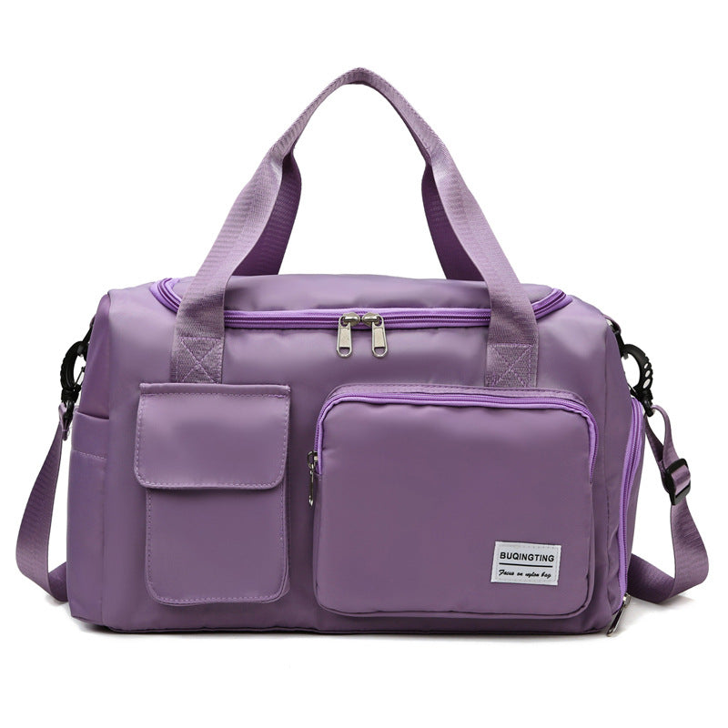 Oxford cloth tote/shoulder travel bag