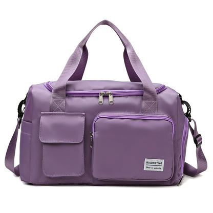 Oxford cloth tote/shoulder travel bag