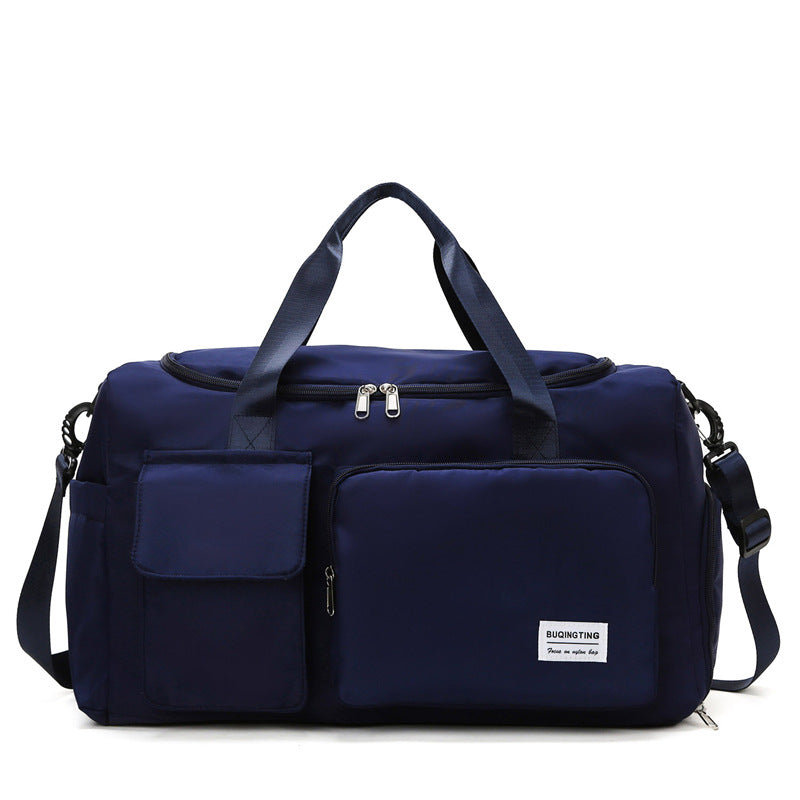 Oxford cloth tote/shoulder travel bag